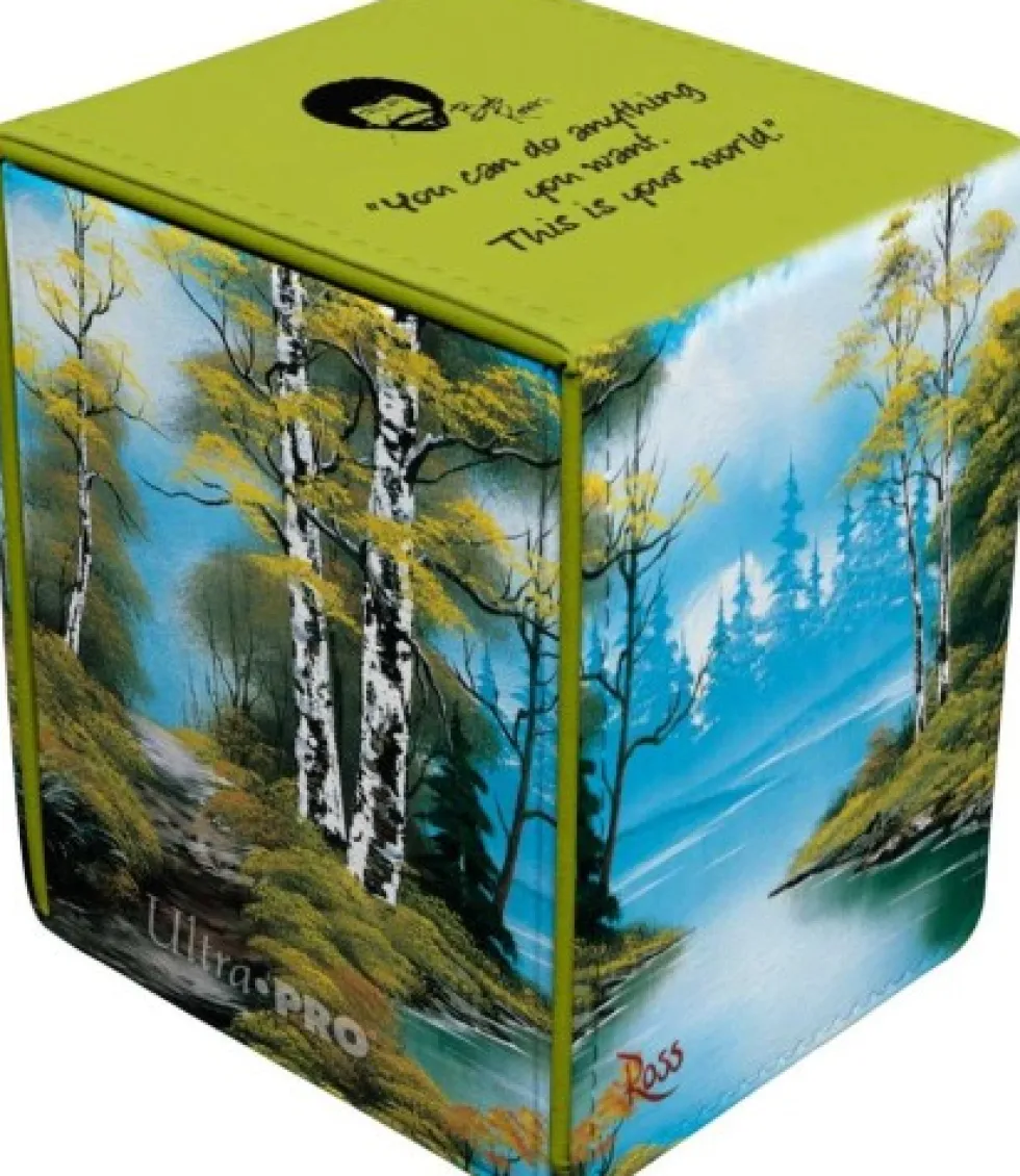 Pudełko na karty Ultra-Pro Alcove Flip Deck Box - Bob Ross - Lakeside Path