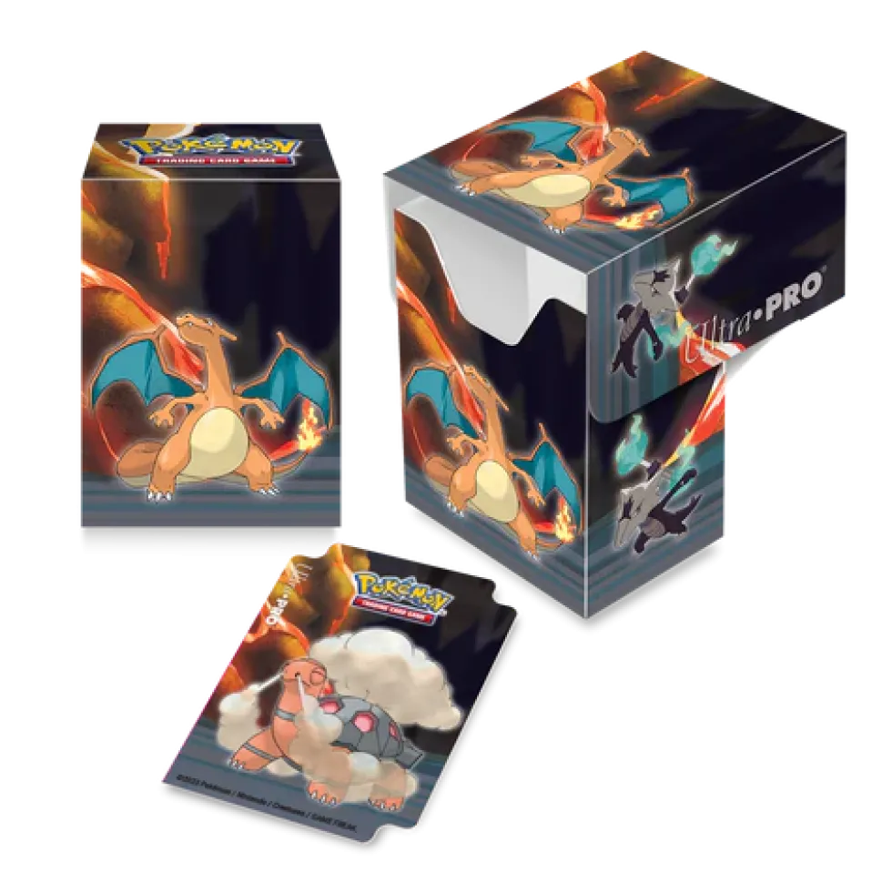 Pudełko na karty Ultra-Pro Pokémon Full View: Gallery Series - Scorching Summit