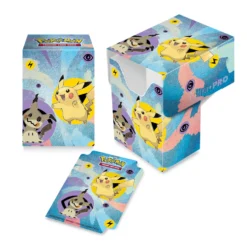 Pudełko na karty Ultra-Pro: Pokémon Full View Deck Box - Pikachu & Mimikyu