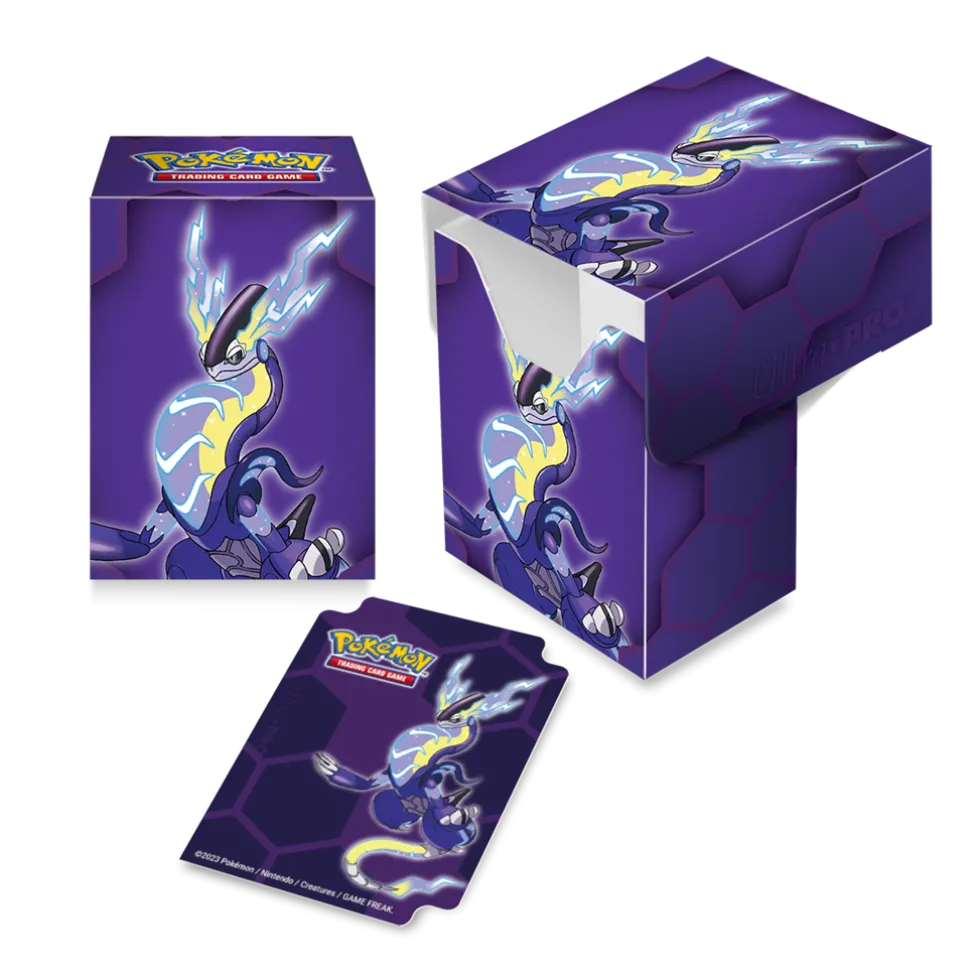 Pudełko na karty Ultra-Pro: Pokémon Full View Deck Box - Miraidon