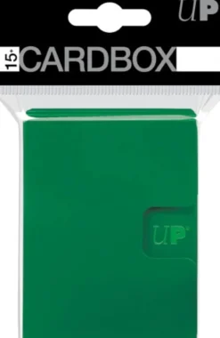 Pudełko na karty Ultra-Pro: PRO 15+ Card Box (3 sztuki): Green