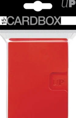 Pudełko na karty Ultra-Pro: PRO 15+ Card Box (3 sztuki): Red