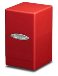 Pudełko na karty Ultra-Pro Satin Tower Deck Box red (czerwone)