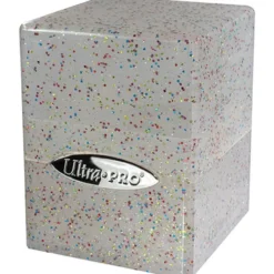 Pudełko na karty Ultra-pro Satin Cube - glitter clear