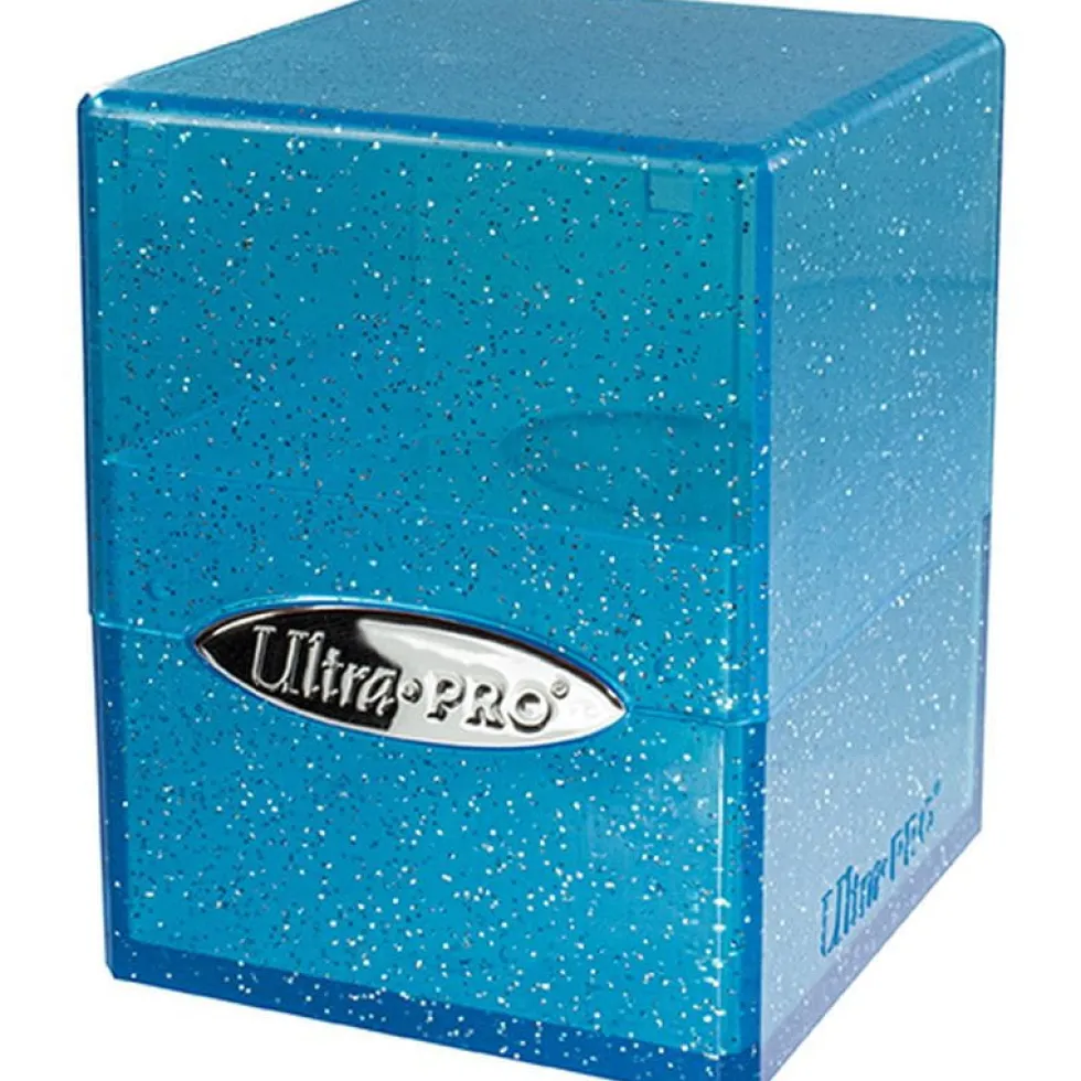 Pudełko na karty Ultra-pro Satin Cube - glitter blue