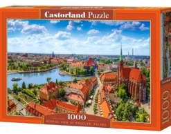 Puzzle 1000 Aearial View Of Wroclaw, Poland