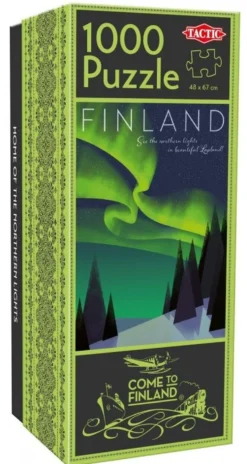 Puzzle 1000 Come to Finland - Northern Lights