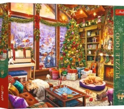 Puzzle 1000 Cozy Winter: Świąteczny wieczór