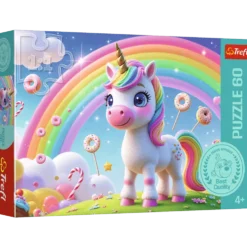 Puzzle 60 Cukierkowy świat