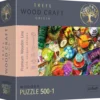 Puzzle drewniane 500+1 - Kolorowe koktajle