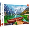 Puzzle 500 Jezioro Braies, Włochy