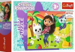 Puzzle 20 miniMaxi - Kolorowy dzień Gabby 3