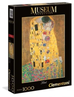 Puzzle 1000 Museum Collection: Klimt - Pocałunek