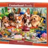 Puzzle 1000 Puppies Dessert
