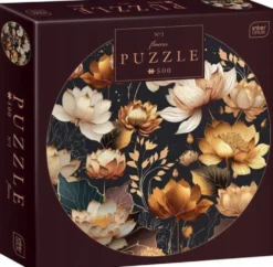 Puzzle 500 Round Flowers 1