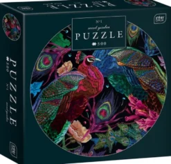 Puzzle 500 Round Secret Garden 1