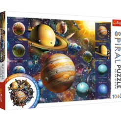 Puzzle 1040 Spiral Układ słoneczny