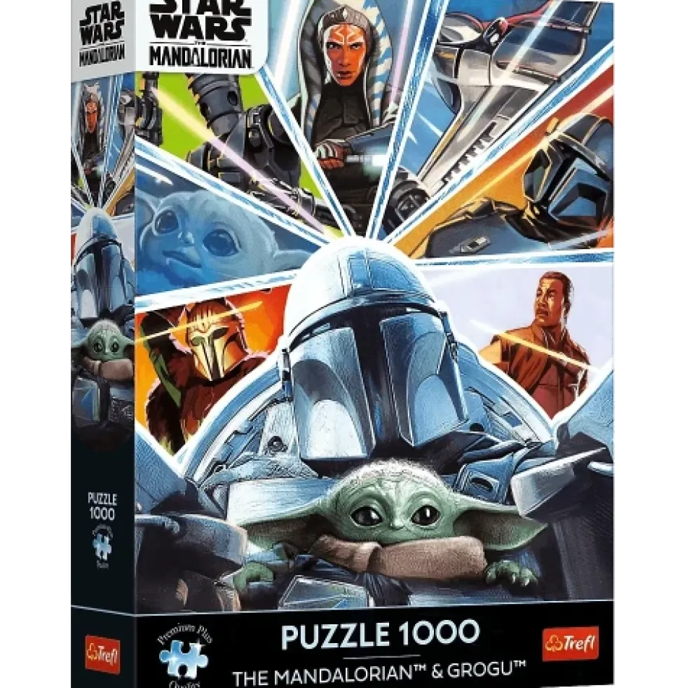 Puzzle 1000 The Mandalorian: Razem na szlaku