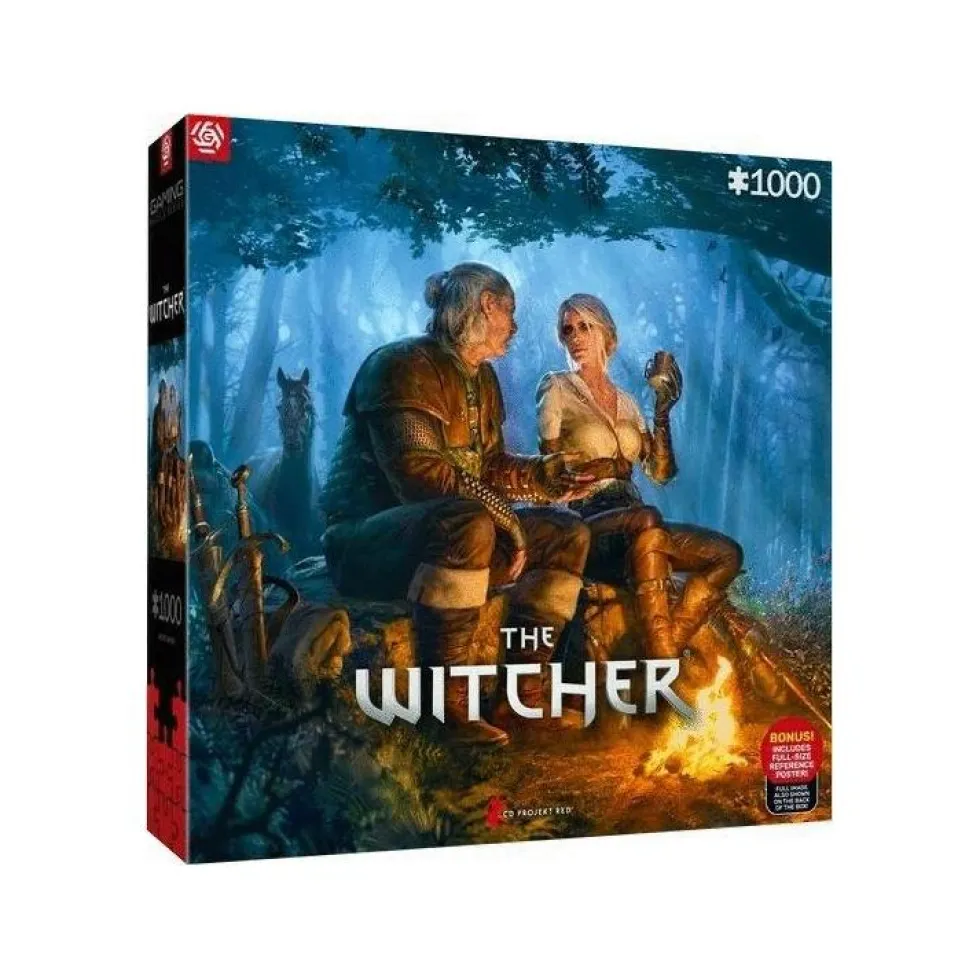 Puzzle 1000 The Witcher (Wiedźmin) - Journey of Ciri
