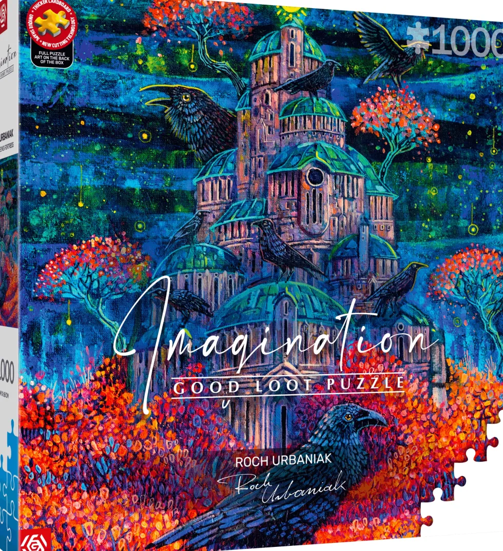 Puzzle 1000 Twierdza Pani Kruków, Roch Urbaniak