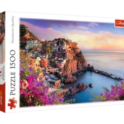 Puzzle 1500 Widok na miasteczko Manarola
