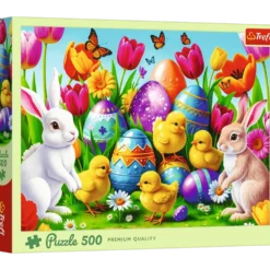 Puzzle 500 Wielkanocna łąka