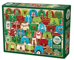 Puzzle 1000 Świąteczne swetry