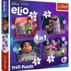 Puzzle 4w1 Pozaziemskie misje Elio