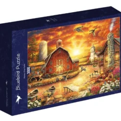 Puzzle 1000 Zachód słónca na wsi, Chuck Plisson