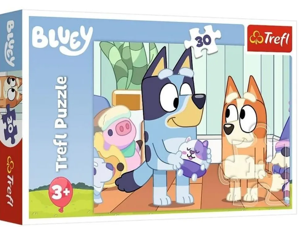 Puzzle 30 Z Bluey zawsze jest wesoło