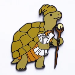 Quest's Reward Fine Art Pins: Finnegan Stoneshell - Turtle Cleric