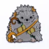 Quest's Reward Fine Art Pins: Luna Greenthorn-Hedgehog Druid