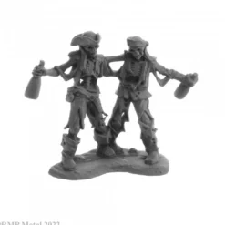 Reaper Miniatures: Drunken Skeleton Pirates (metal)