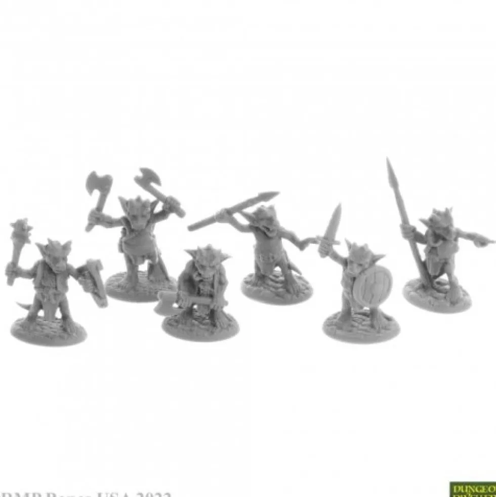 Reaper Miniatures: Ratpelt Kobold Mooks