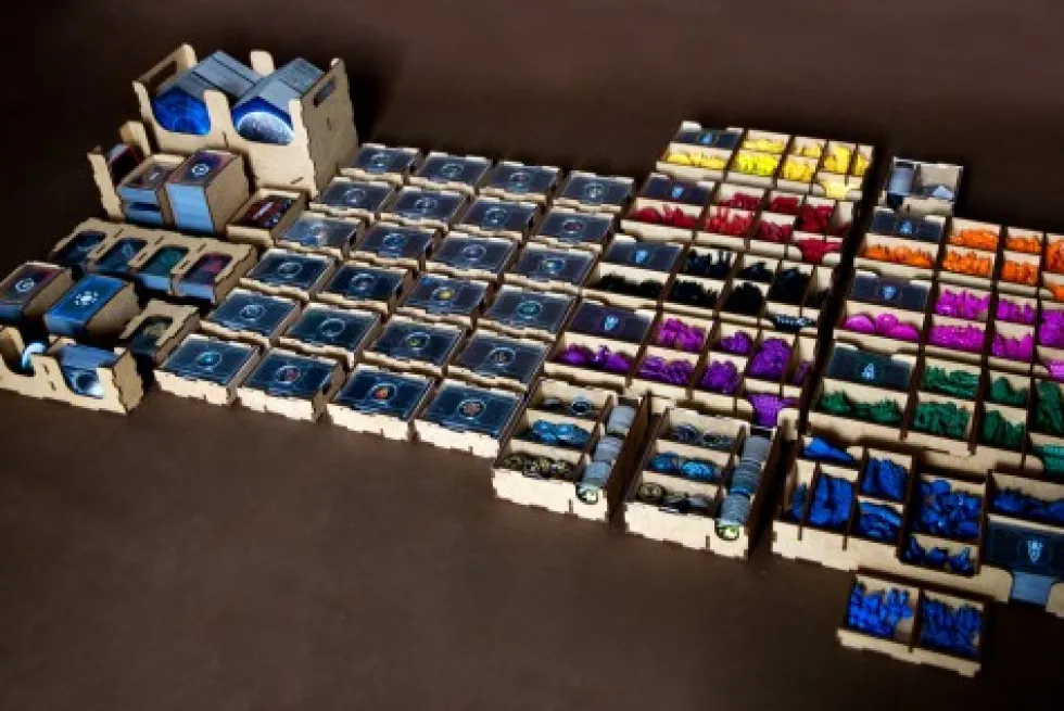 reDrewno: Insert do gry Twilight Imperium: Świt nowej ery (4. edycja) wraz z dodatkiem Proroctwo królów