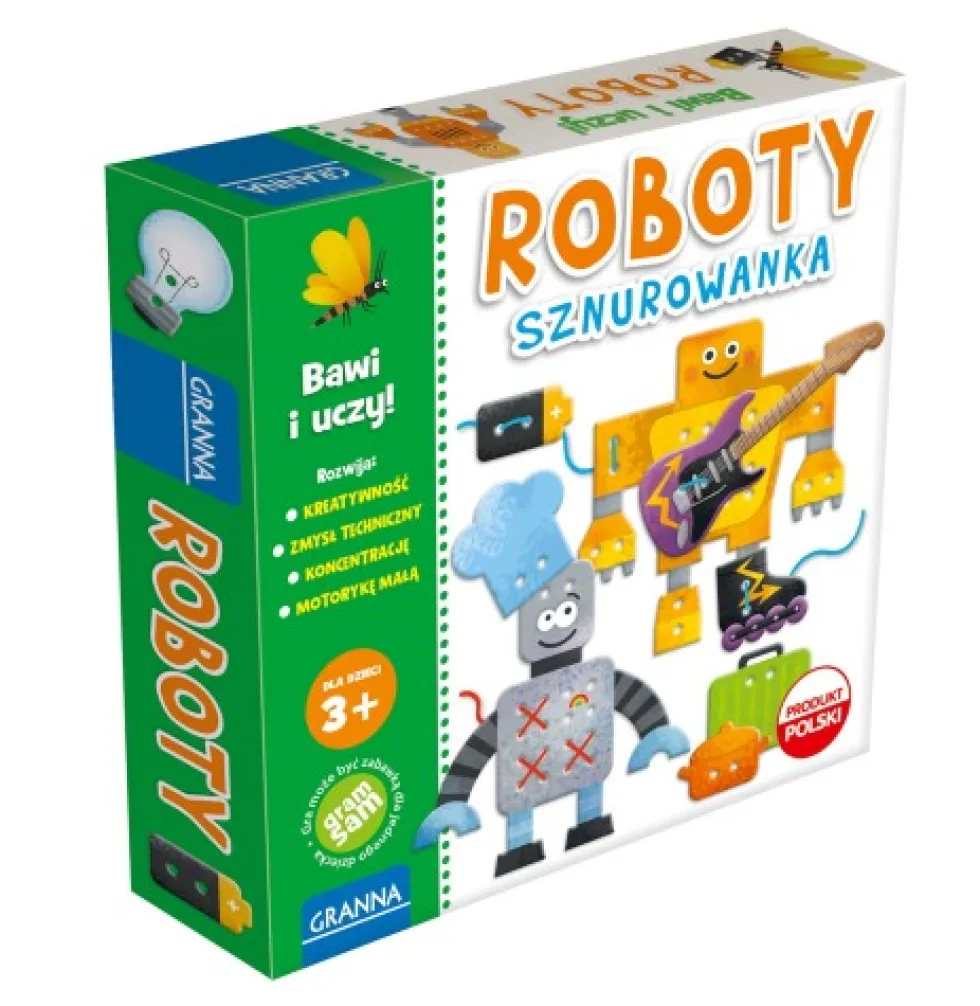Roboty. Sznurowanka