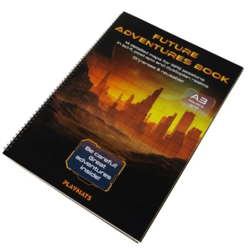 RPG Book: Future Adventures - A3 siatka kwadratowa