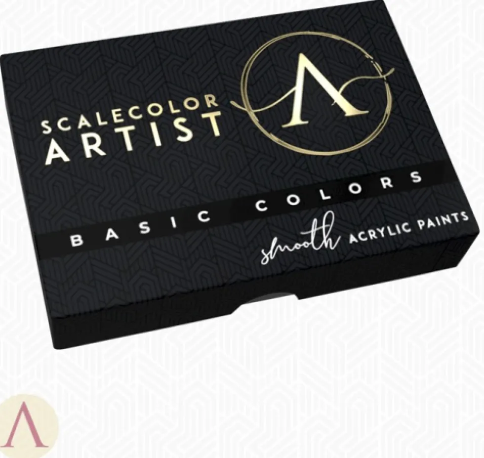 Scalecolor Artist: Basic Color Paint Set