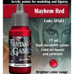 Scalecolor: Fantasy & Games - Mayhem Red