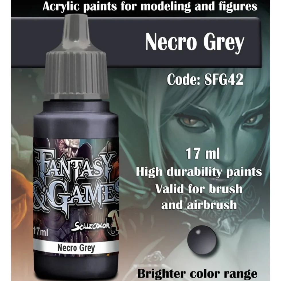 Scalecolor: Fantasy & Games - Necro Grey
