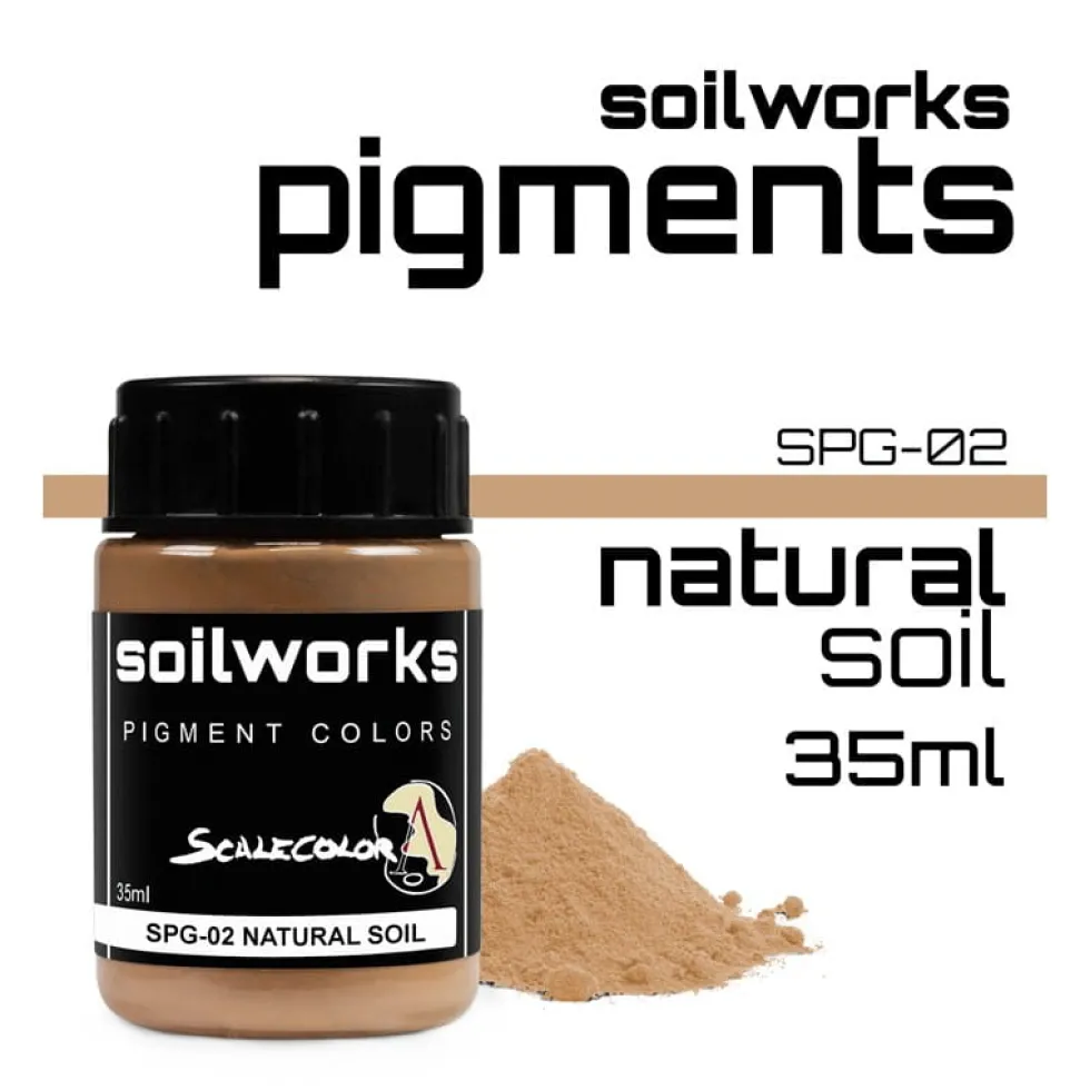 Scale75 Soil works: Natural Soil pigment