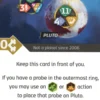 SETI: Search for Extraterrestrial Intelligence - Pluto Promo Card