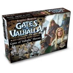Shadows of Brimstone: Gates of Valhalla – Alt Gender Hero Miniatures
