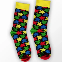 Skarpetki: Colorfull Meeples roz. 38-40