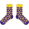 Skarpetki: Purple Hex roz. 38-40