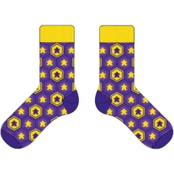Skarpetki: Purple Hex roz. 44-46