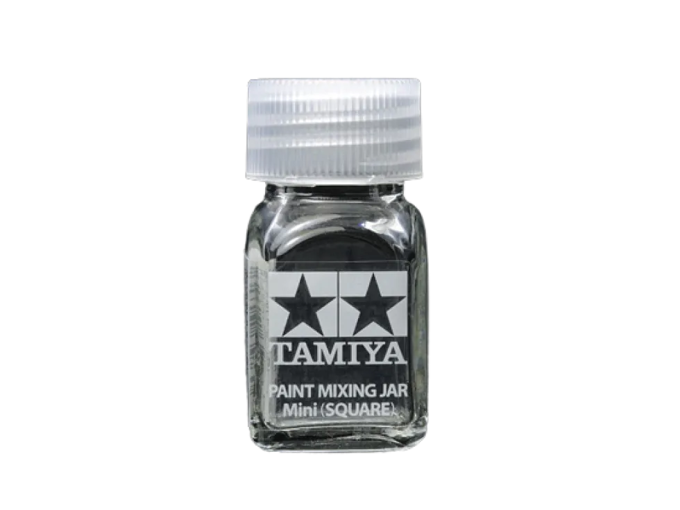 Słoiczek do mieszania farb mini kwadratowy Tamiya (10 ml)