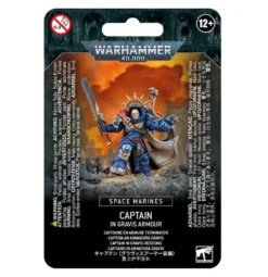 Space Marines: Captain in Gravis Armour (Warhammer 40,000)