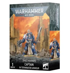 Space Marines: Captain in Terminator Armour (Warhammer 40,000)