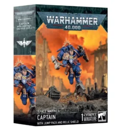 Space Marines: Captain with Jump Pack and Relic Shield (Warhammer 40,000)